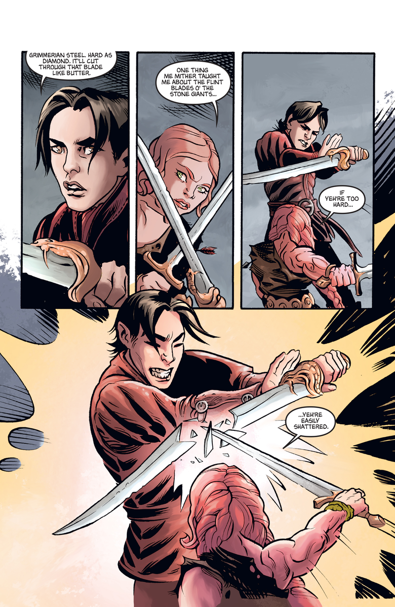 Illustration for article titled Exclusive Oni preview: Damsels cause the distress in Princess Ugg #8